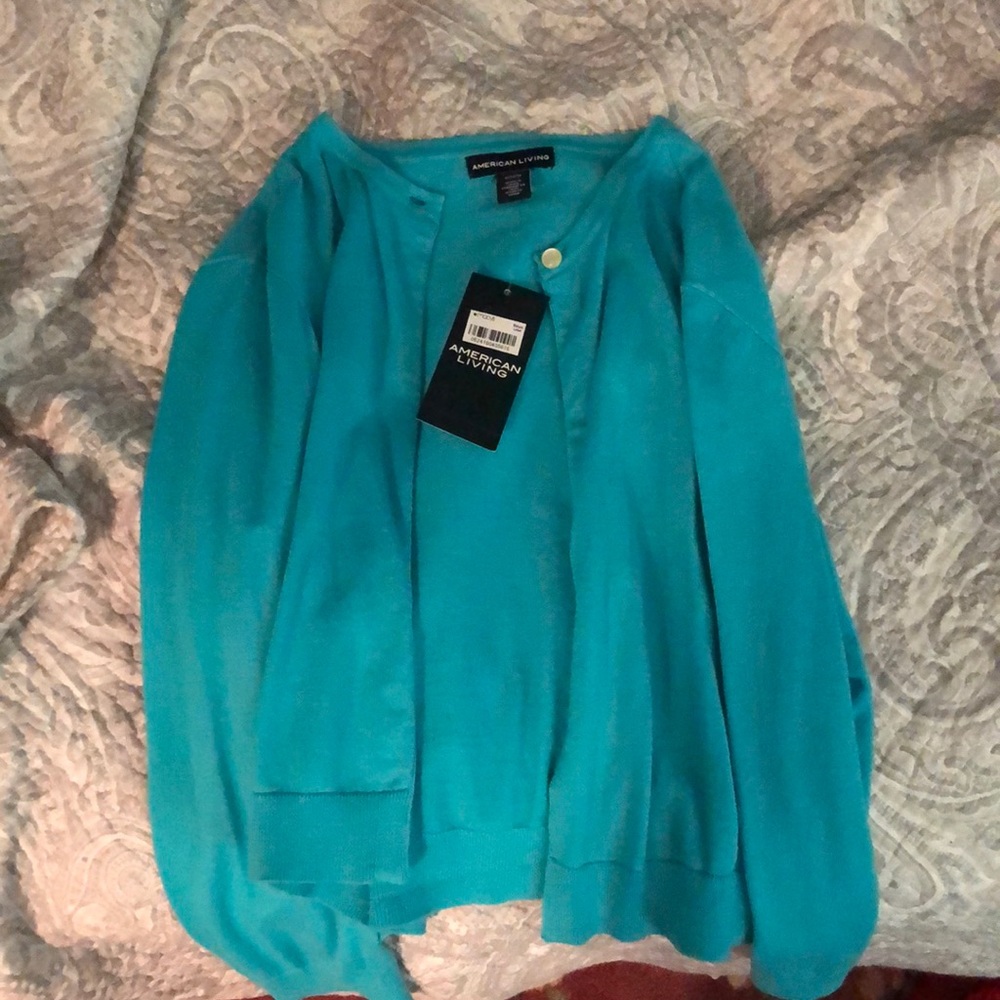 a cardigan